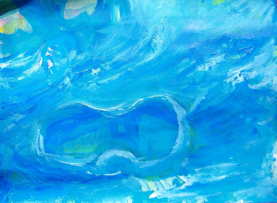 Window into the Sea #1 Painting by Judith Redman