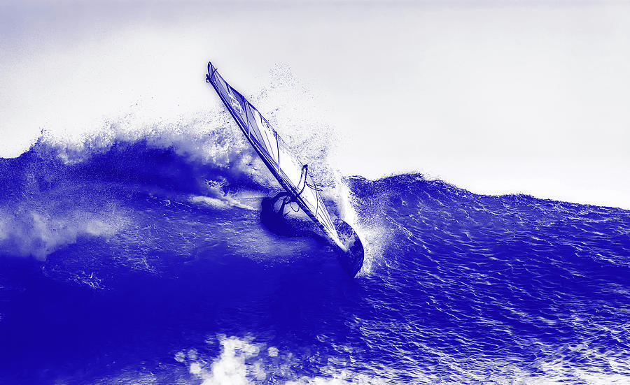 Sports Photograph - Windsurfer #1 by Mountain Dreams