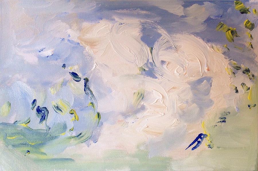 Windy day  #1 Painting by Judith Desrosiers