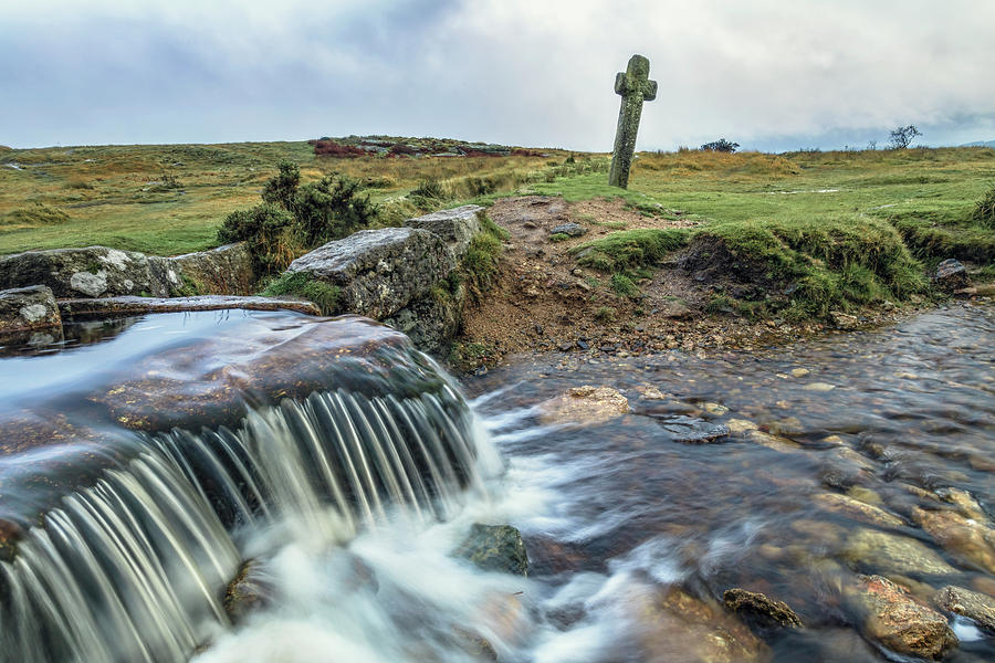 Windypost Cross - Dartmoor #1 Photograph by Joana Kruse