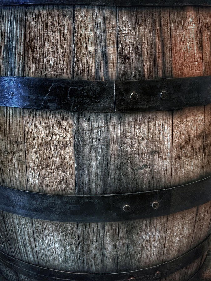 Wine Barrel #1 Photograph by Bill Owen