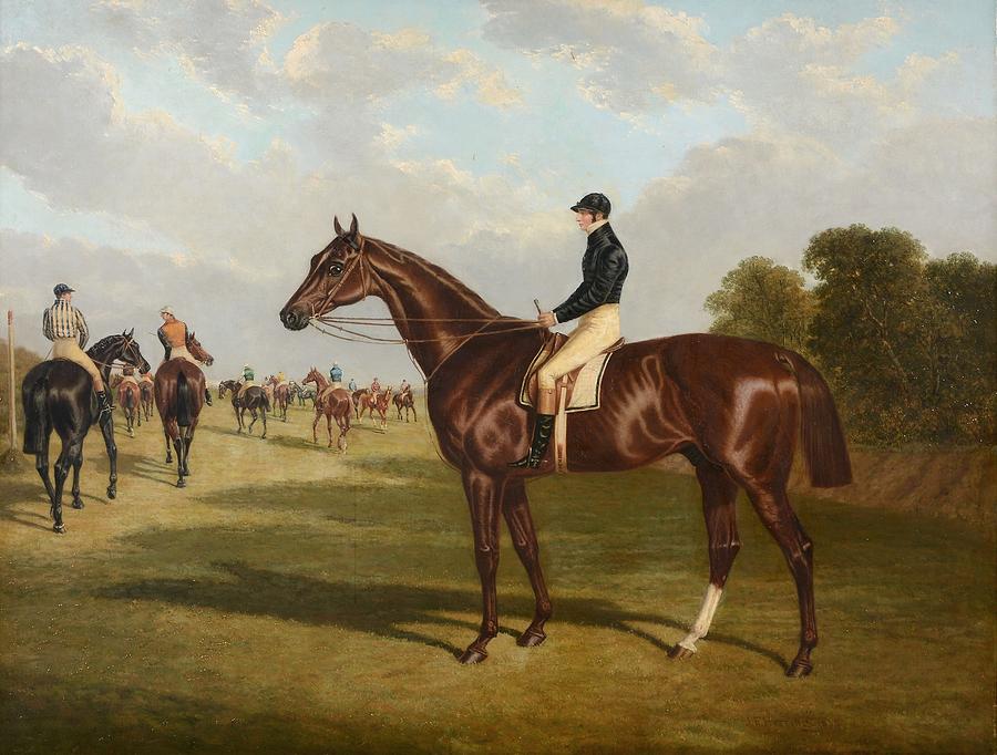 Winner of the Derby Stakes at Epsom #1 Painting by John Frederick