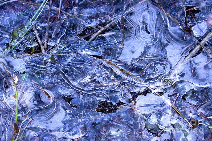 Winter Abstract #1 Photograph by Sean Griffin