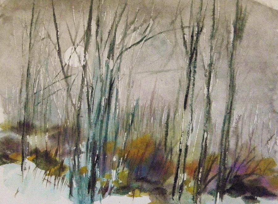 Winter Afternoon #2 Painting by John Williams
