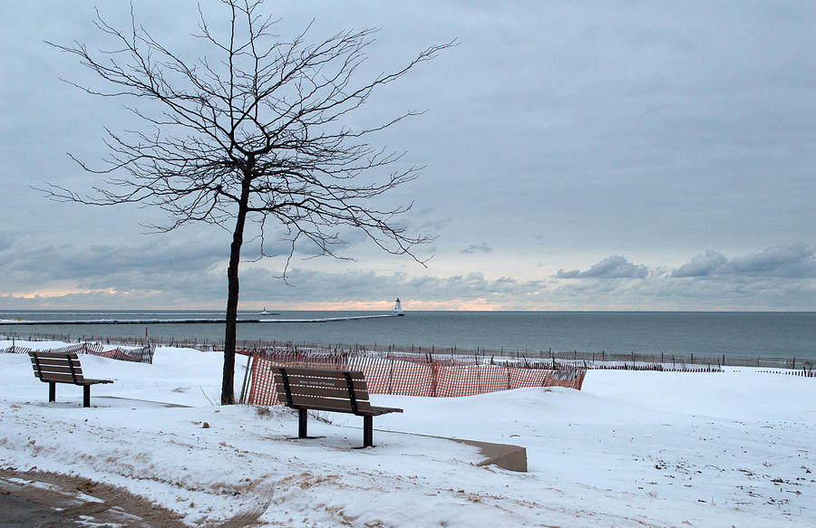 Winter At The Beach Photograph