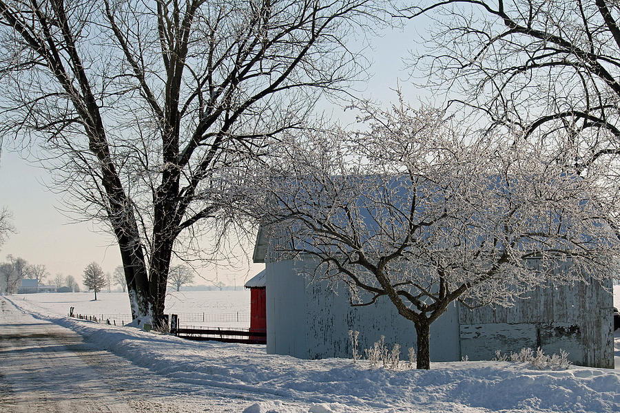 Winter Barn #1 Photograph by Jackson Pearson