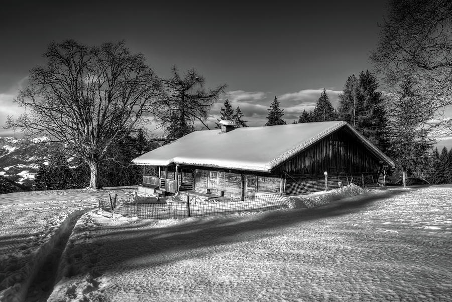 Winter Barn #1 Photograph by Mountain Dreams