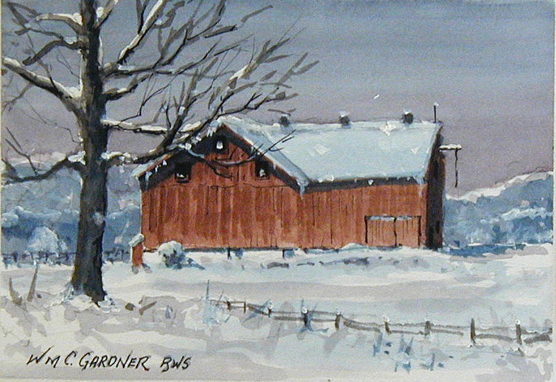 winter barn paintings winter barn paintings