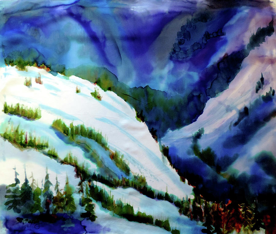 Winter Blanket #1 Painting by Mary Gorman