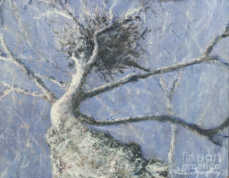 Tree Painting - Winter Dance by Patrice Murphy Tree Painting - Winter Dance by Patrice Murphy