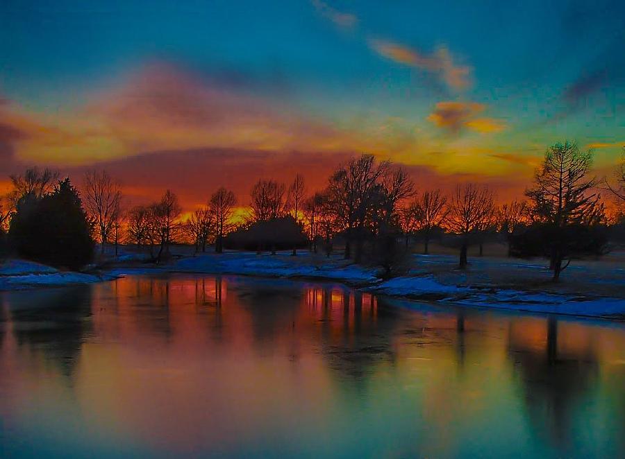 Winter In Kansas #1 Photograph by Abbie Loyd Kern