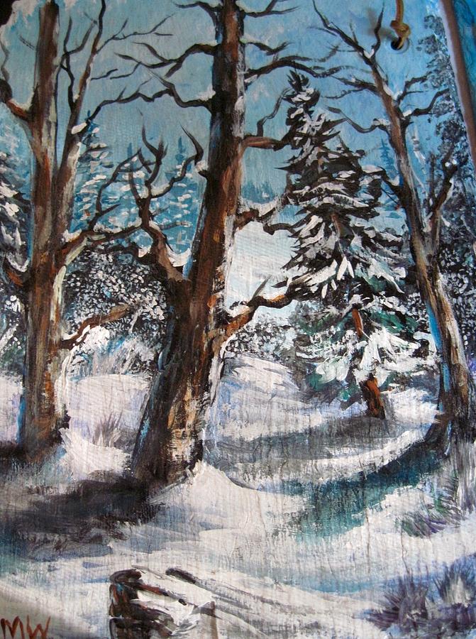 Winter #1 Painting by Megan Walsh