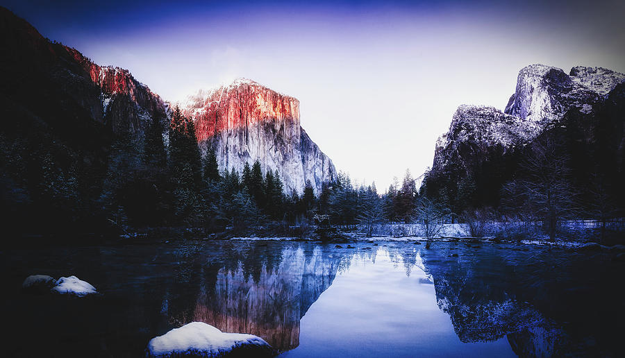 Winter Morning In Yosemite #1 Photograph by Mountain Dreams