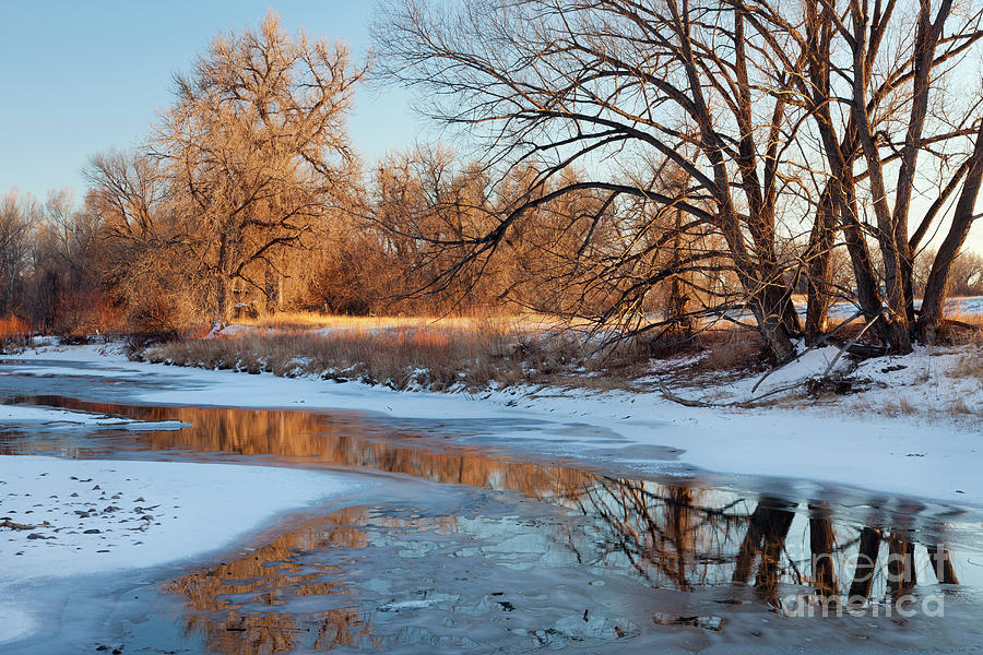 Winter River #1 Photograph by Marek Uliasz