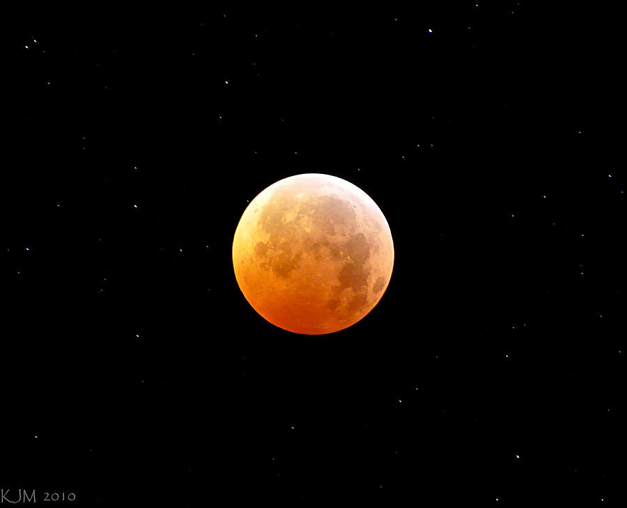 Winter Solstice Lunar Eclipse 2010 #1 Photograph by Kevin Munro
