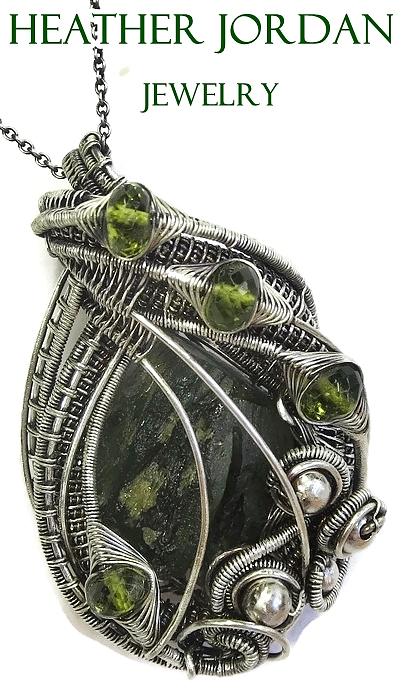 Wire on sale wrapped moldavite