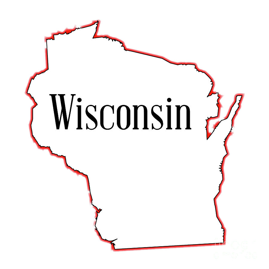 Wisconsin Digital Art by Bigalbaloo Stock - Fine Art America