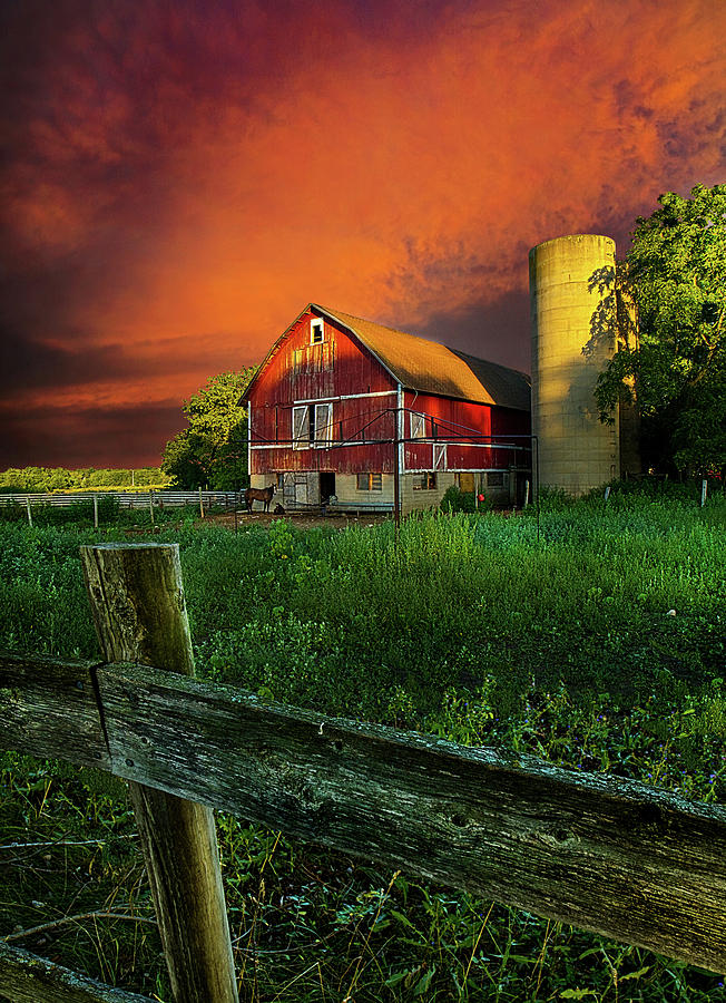 Landscape Photograph - Wisconsin Life #1 by Phil Koch