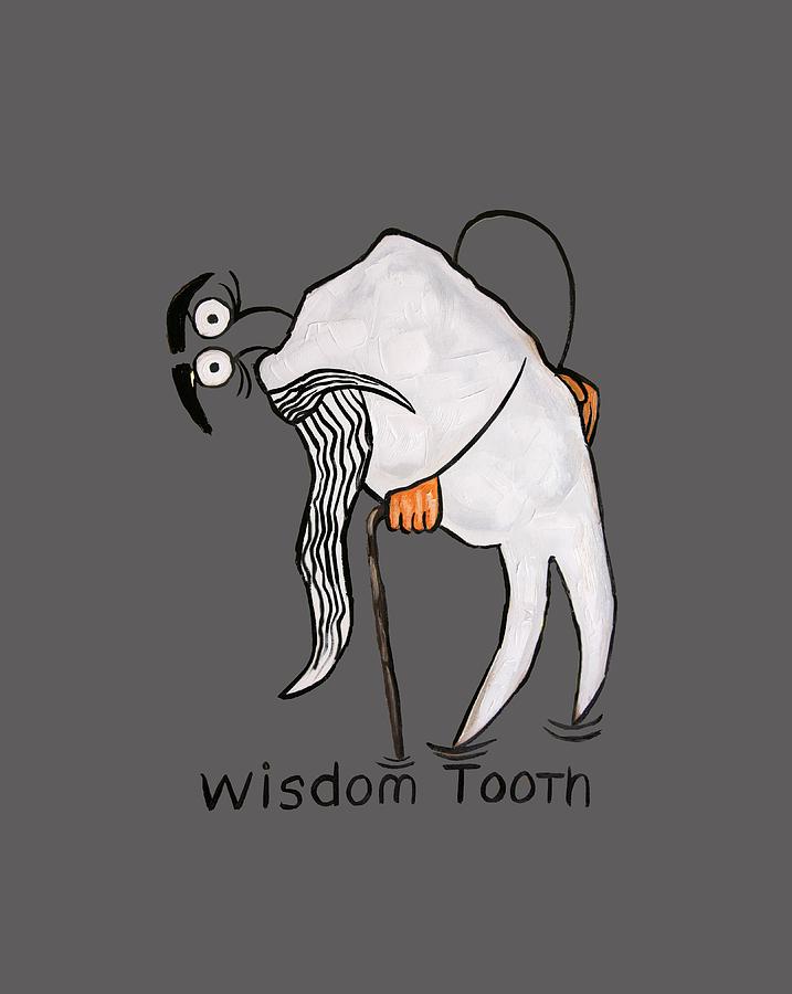 Collectable Painting - Wisdom Tooth #2 by Anthony Falbo