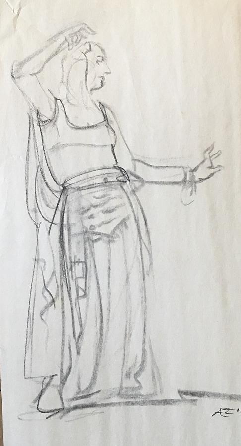 Woman dancing by Alejandro Lopez-Tasso Woman dancing by Alejandro Lopez-Tasso