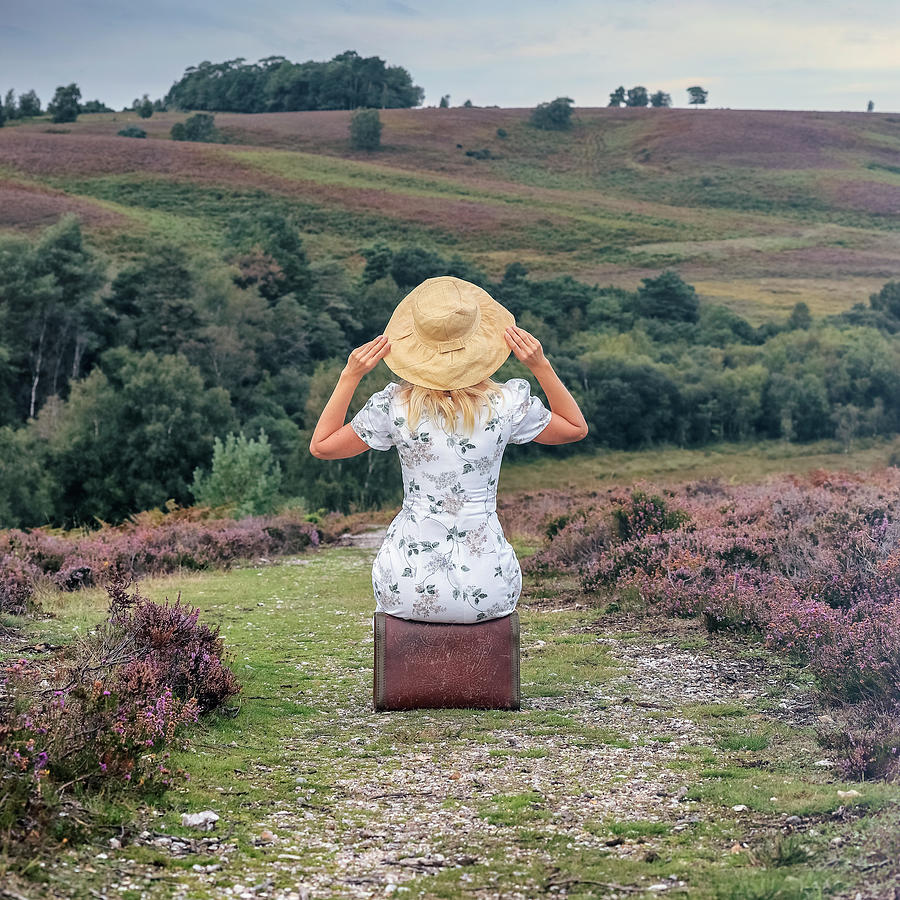 Woman On A Hill #1 Photograph by Joana Kruse