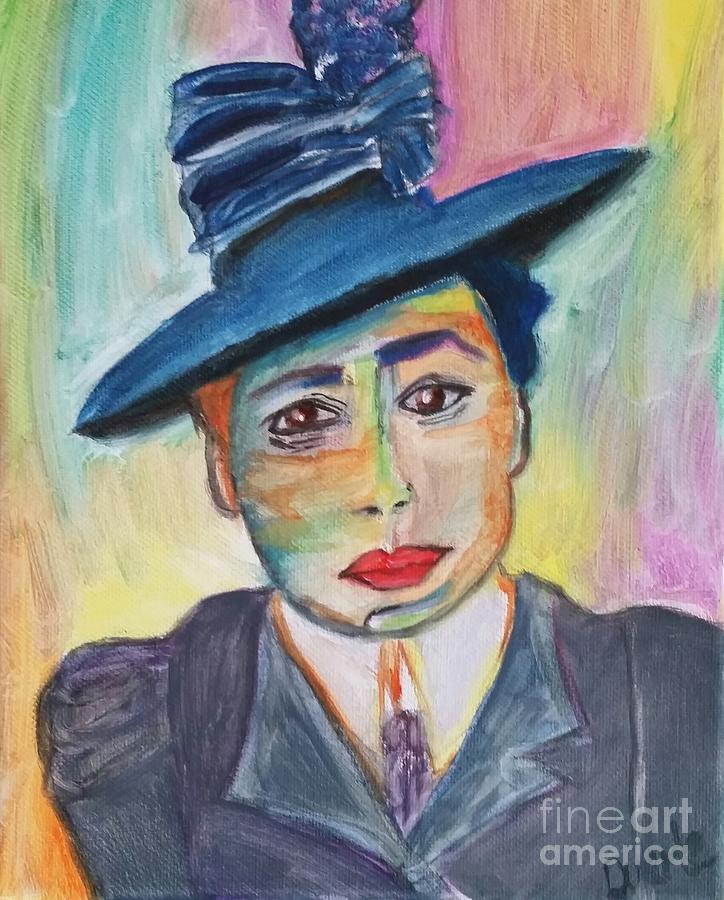 Woman With a Hat by Carol Duarte Woman With a Hat by Carol Duarte