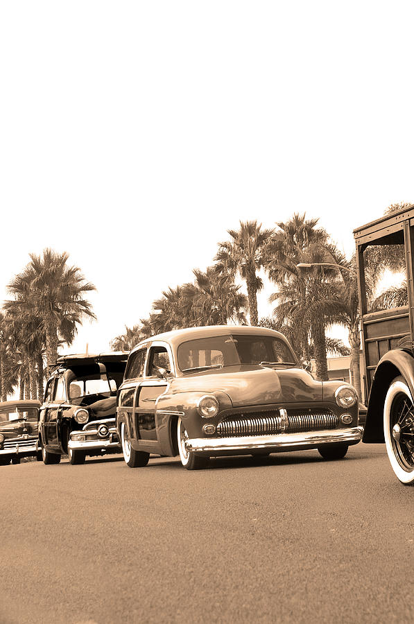 Woodies in Sepia #1 Photograph by Timothy OLeary