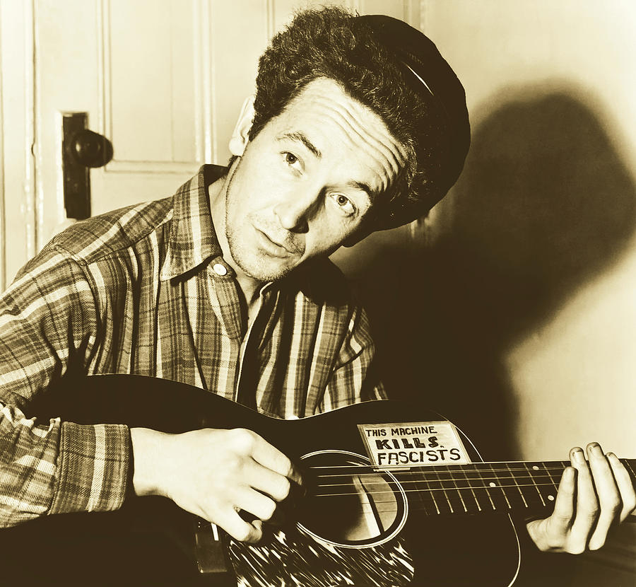 Woody Guthrie 1943 #1 Photograph by Mountain Dreams