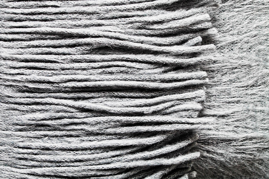 Winter Photograph - Wool scarf #1 by Tom Gowanlock