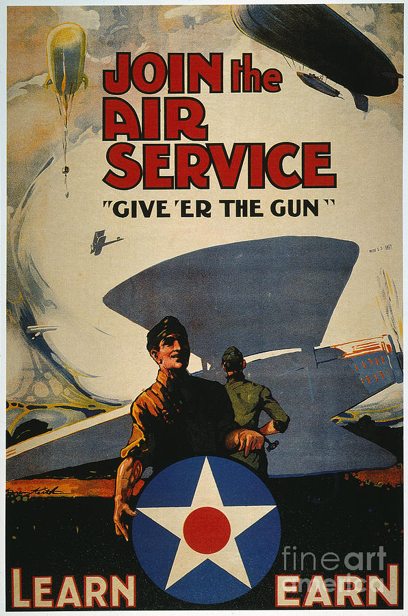 World War I: Air Service #1 Photograph by Granger