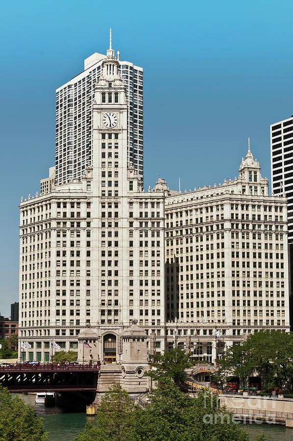 Wrigley Building #2 Photograph by David Levin
