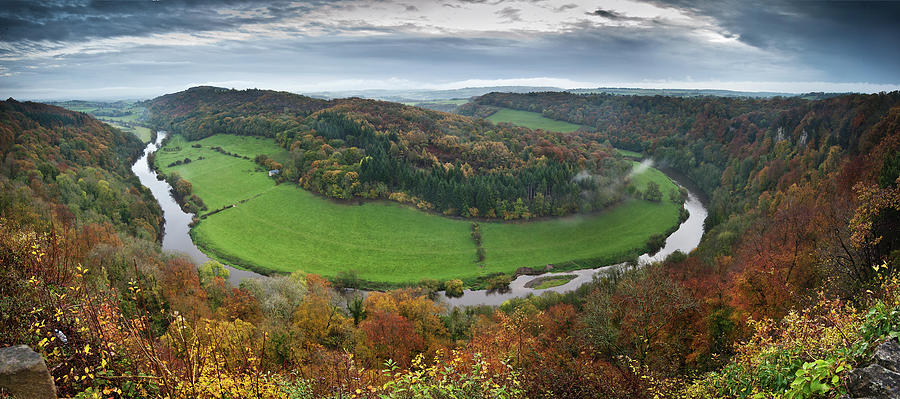 Wye Valley from Symonds Yat Rock Photograph by Nigel Forster - Pixels