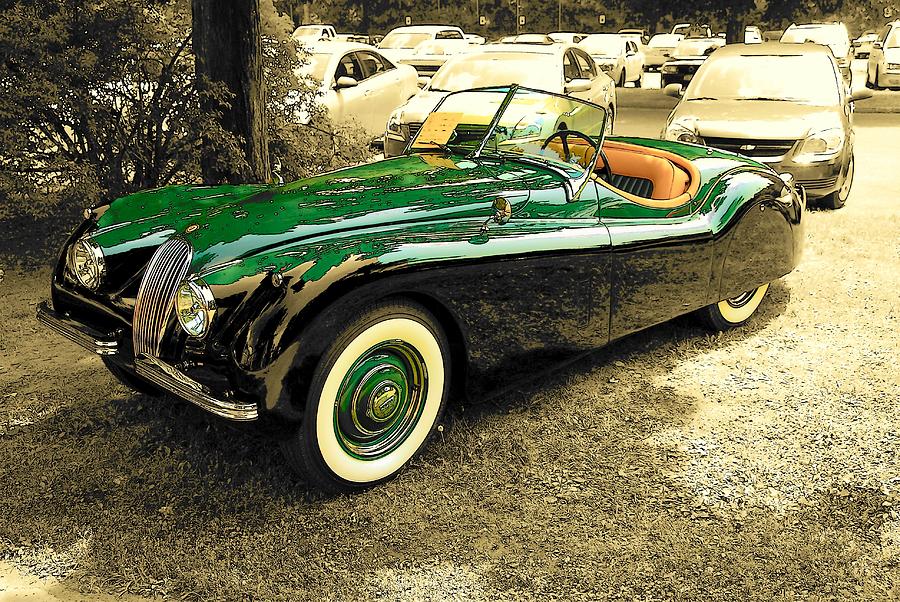 X. K. 120 Jaguar #1 Photograph by John Schneider