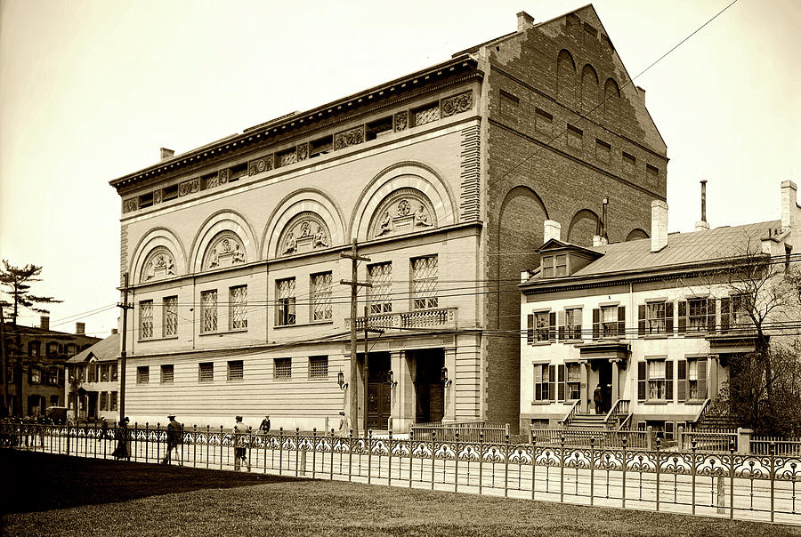 Yale Gymnasium c1910 #1 Photograph by Mountain Dreams