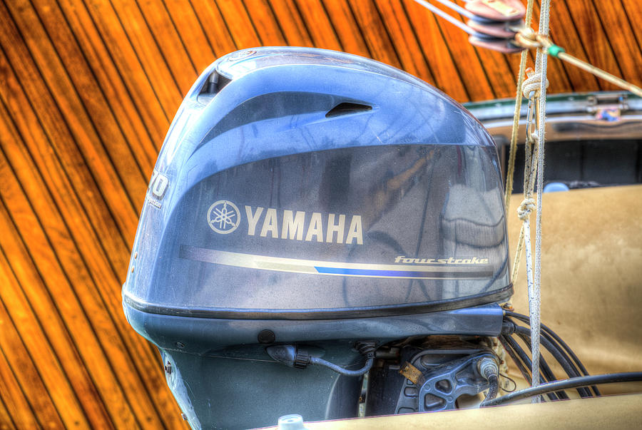 Yamaha 70 Outboard Motor #1 Photograph by David Pyatt