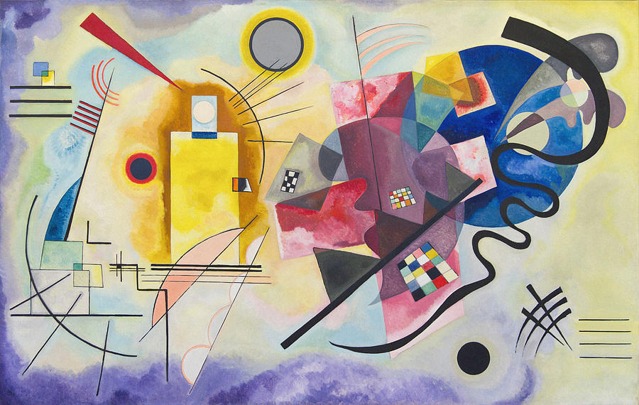 Wassily Kandinsky Painting - Yellow Red Blue   #1 by Wassily Kandinsky