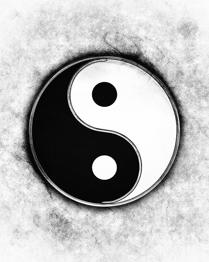 Yin Digital Art - Yin Yang by Dirk Czarnota