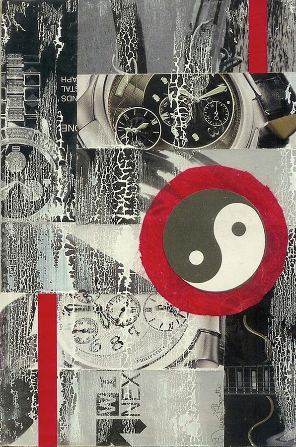 Ying Yang #1 Mixed Media by Desiree Paquette