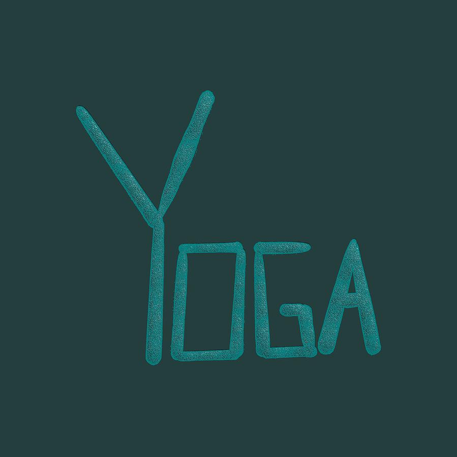 Yoga #2 Drawing by Bill Owen