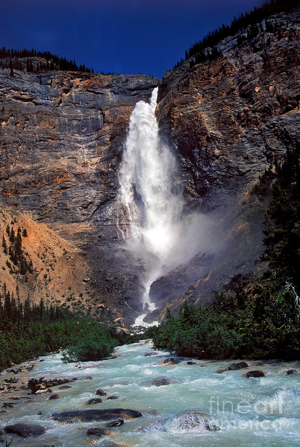 Yoho - Takakkaw Falls 2 Photograph by Terry Elniski