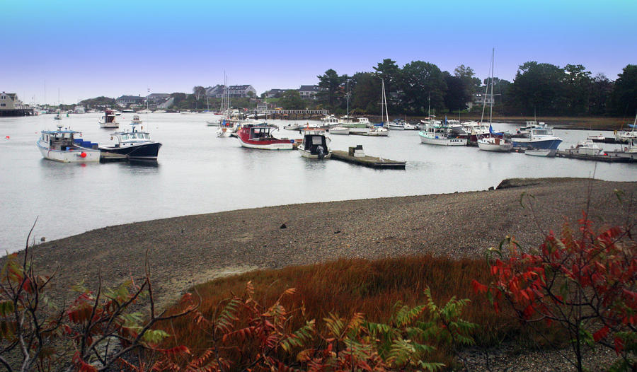 York Harbor Maine #1 Painting by Imagery-at- Work
