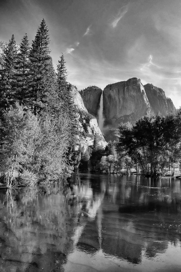Yosemite Falls Spring Reflections #2 Photograph by Stephen Vecchiotti