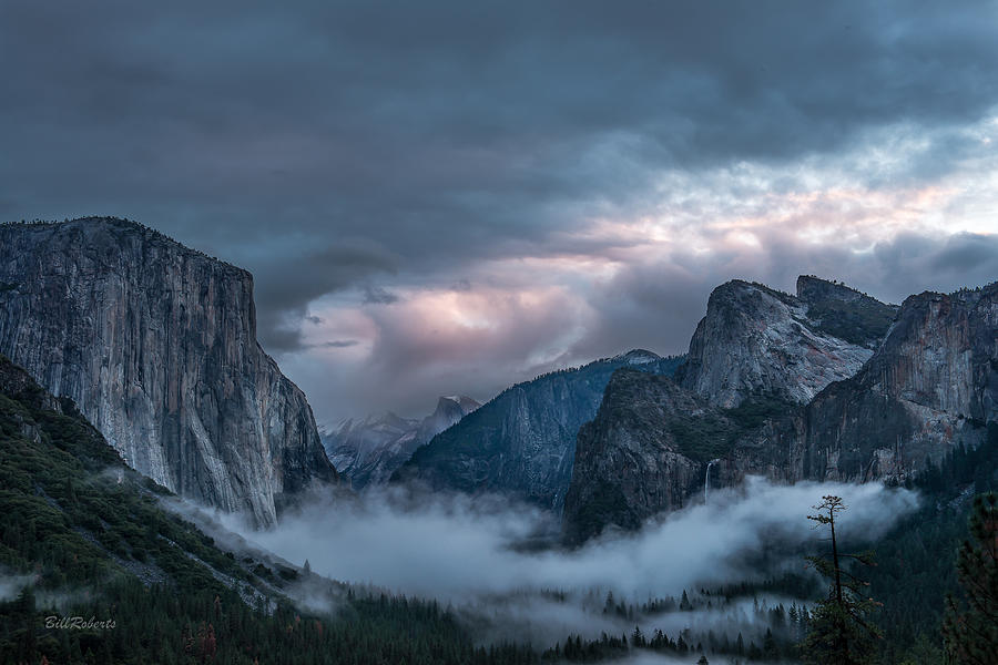 Yosemite in Clouds Photograph by Bill Roberts