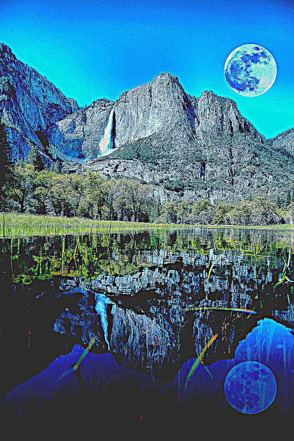Yosemite National Park Poster #1 Painting by Celestial Images