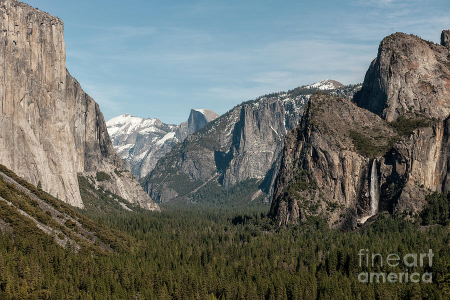 Yosemite Valley Afternoon #1 Photograph by Sandra Bronstein