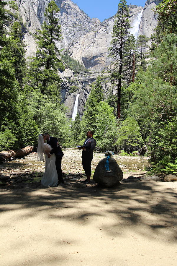 Yosemite Wedding  #1 Painting by Travis Day
