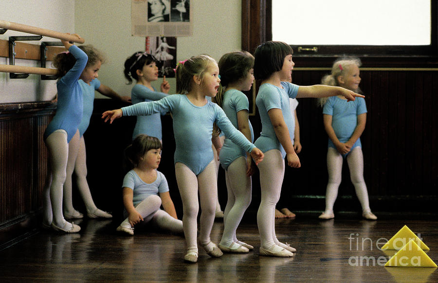Young Photograph - Young Ballet Dancers  #5 by Jim Corwin