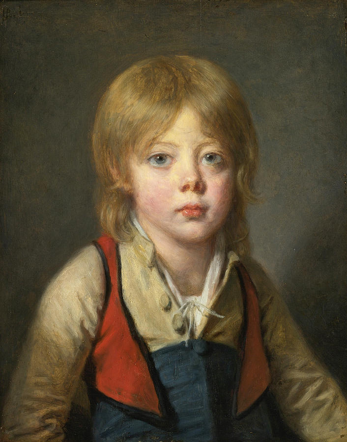 Young Peasant Boy #2 Painting by Jean-Baptiste Greuze