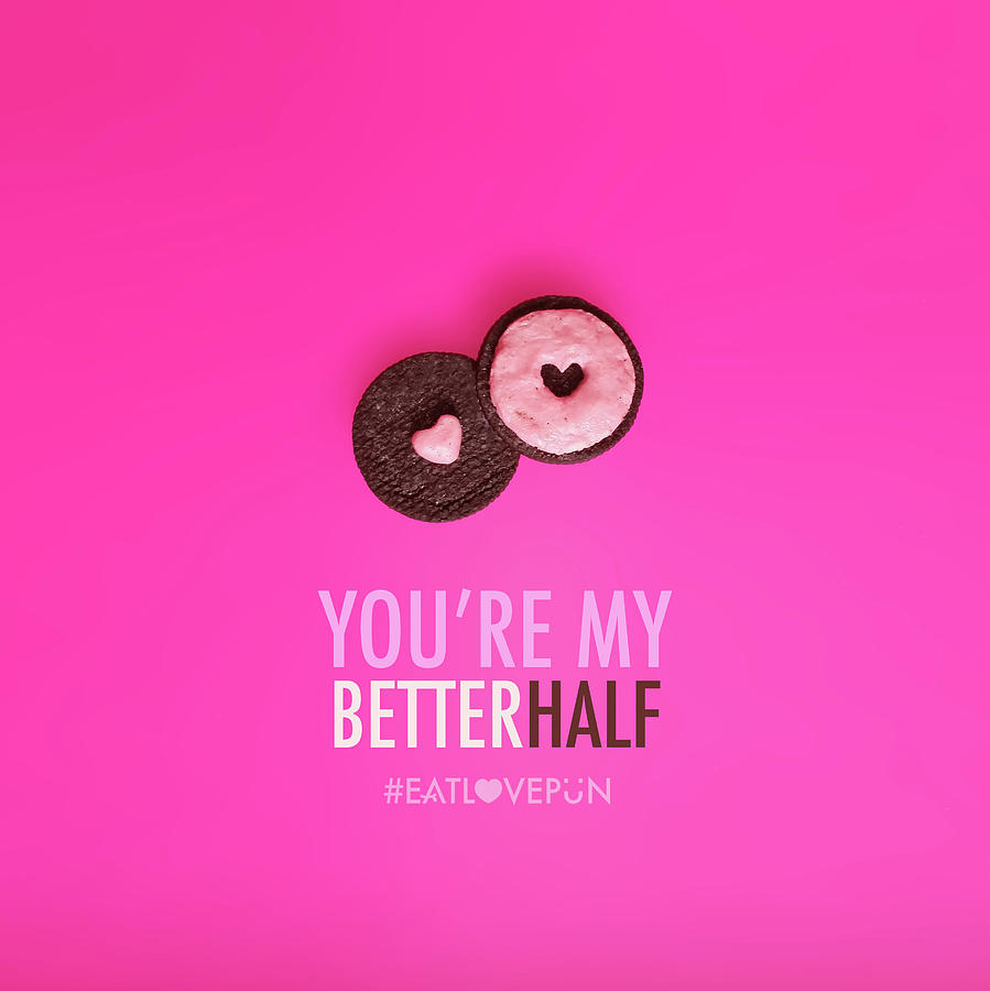 You're My Better Half Digital Art by Vincent Lee