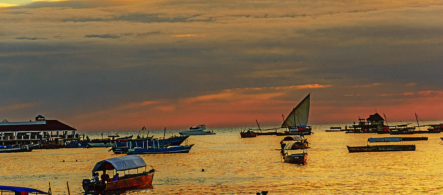 Zanzibar sunset #1 Photograph by Patrick Kain